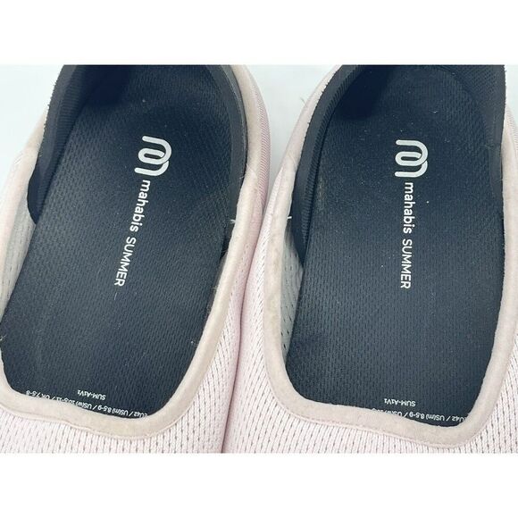 Mahabis Summer Mesh Slippers Light Pink Hard To Find Color Womens size 42 / 11 - Picture 3 of 6
